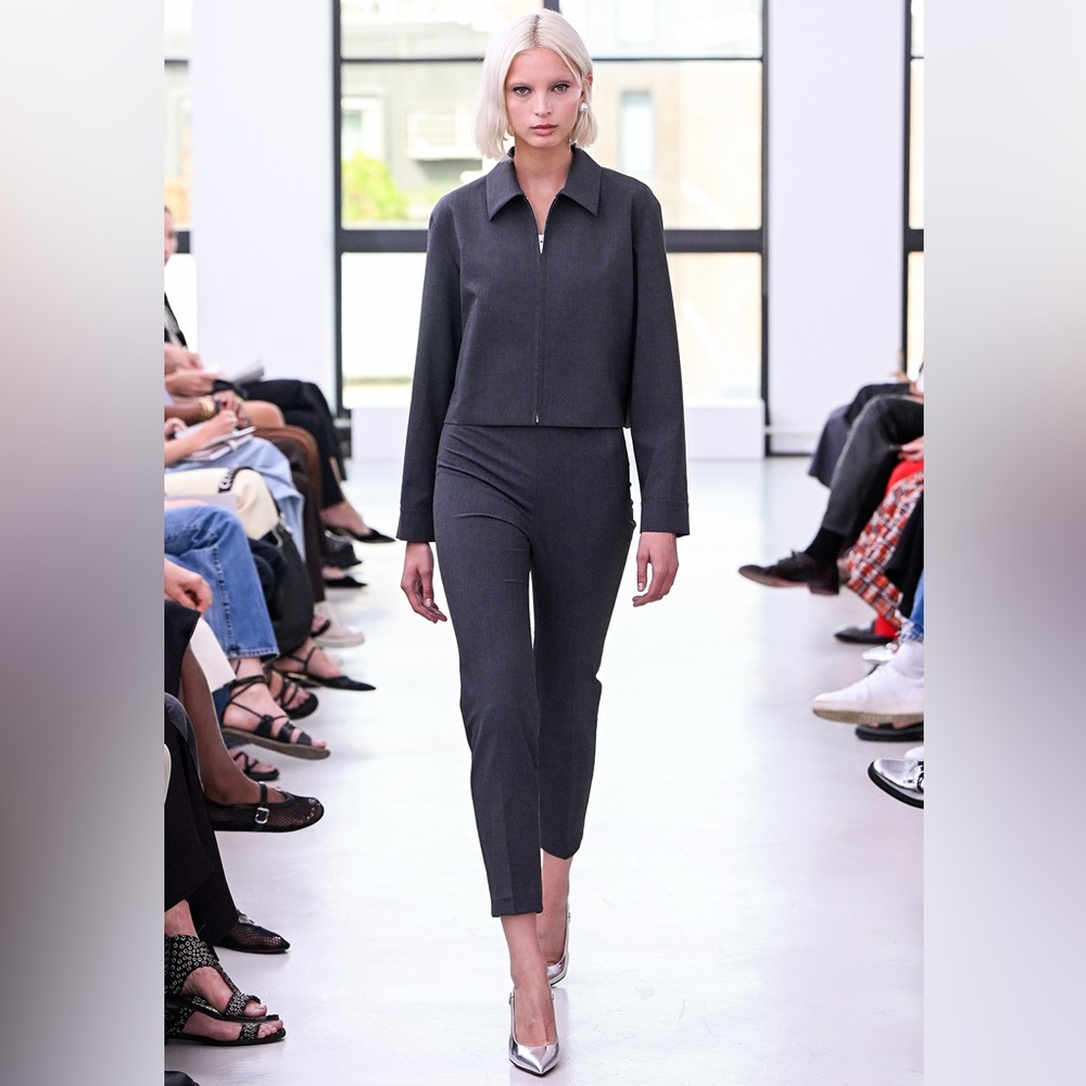 Prada Gray Tailored Dress Pants